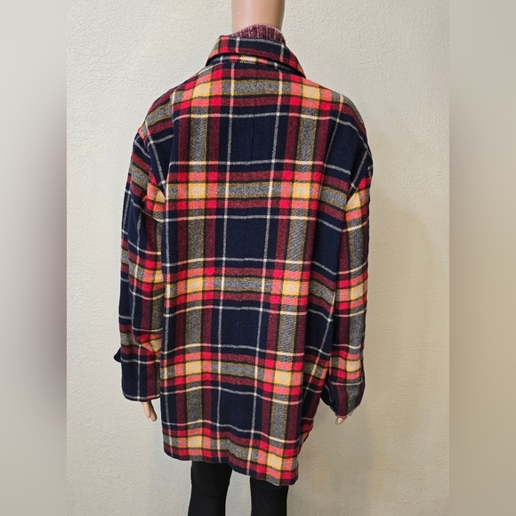 Vintage SK Wear Women Jacket, Navy & Red Whith Pockets Street Wear, 90s - Picture 2 of 8